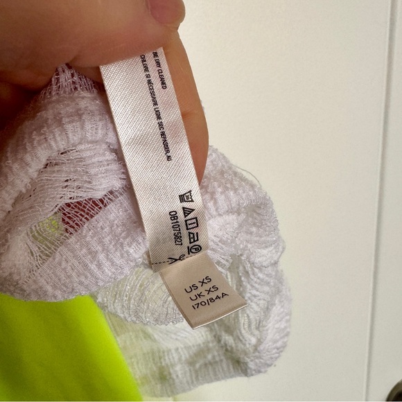 FP Movement by Free People Textured White Crop Top - Picture 3 of 4